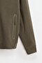 İnterlok fermuarlı sweatshirt - 7