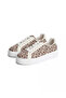 Women's Th Monogram Logo Low-Top Brown Sneaker - 2