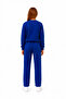Unisex Children's Cotton Crew Neck Tracksuit Set Cobalt Blue-301 - 6