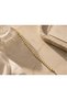 Steel Round Figured Zircon Stone Bracelet Gold Color Elegant Minimal Women's Bracelet - 2