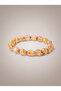 Citrine - Amethyst Natural Stone Bracelet (10 mm) - 4