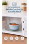 Plastic Multi-Purpose Food Storage Container Set with Lockable Air-Release Seal and Leak-Proof Lid, 3-Piece Set 800 ml + 1300 ml + 2000 ml - 4