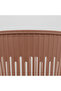 Plastic Laundry Basket with Handle - 30×35 cm - Light Brown - 3