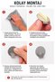 15 Pcs Adhesive Hanger Set Stainless Steel Hanger Hook 22X25Mm De265 - 6
