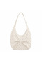 Jo Bag Large Volume Shoulder Bag with 4 Pockets and Polka Dot Ribbon Detail - 2