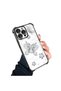 iPhone 16 Pro Max Compatible Transparent Back Four-Corner Reinforced Impact Protection Silicone Case - 2