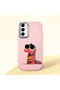 Pink Silicone Case with Shock-Absorbing Camera Protection Compatible with Samsung Galaxy A05S