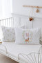 2 Pillow Cases (35X45) Little Deer Series - Letter U - 3