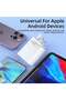 65W 5-Port Fast Charger, 6.6A 2 USB C + 3 USB A Ports Plug, Wall Charging Plug, G Adapter Compatible with charging for Apple Android, Support PD20W and QC3.0 charging protocols - 5