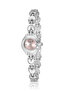 Heart Charmlı Tiny Women's Wristwatch Silver Pink Color Pl-1602B4X - 3