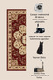 Sdt Traditional Patterned Modern Woven Base Decorative Carpet Sdtamor2862 - 4