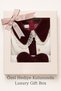 Colette 3 Piece Velvet Dress Baby Girl Set |   Velvet Dress Set with Knit Cardigan & Headband - 3