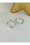 X Hoop Earrings (Steel) - 3