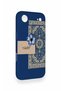 iPhone 17 Air Compatible Blue Ethnic Carpet Pattern Silicone Case - 2