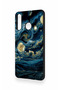 Huawei P30 Lite Compatible Starry Night Pattern Silicone Case - 4