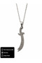 316L Stainless Steel Ya Ali Written Zulfiqar Sword Men's / Women's Necklace - Does Not Tarnish