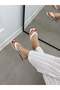 White Leather (Laddies) Women's Flip-Flops - 4
