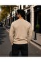 Men's Premium Basic Crew Neck Knitwear Sweater Slim Fit Soft Textured Casual Winter - 2