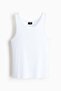 Slim Fit Ribbed vest top