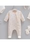 İncibaby Caramell 100% Organic Cotton Premium Quality 10 Piece Baby Girl Hospital Discharge Set - 2