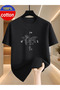 Bay Mini Compass Printed Premium Oversize T-Shirt
