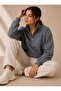 New Season 2026 3-Thread Combed Cotton Half Zipper Unisex Sweatshirt