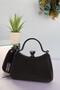 Elysara Eb0751 |   Plaid Stylish Double Metal Handle Evening Dress Bag