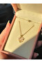 Steel Double Daisy Necklace - 2