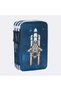 Pencil case with three fully equipped sections, Space Mission