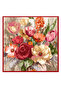 Women's Scarf Cottony 95X95 Printed Stylish and Casual - 2