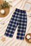Women's 100% Cotton Seasonal Patterned Short Sleeve T-Shirt Capri Pajama Set - 2