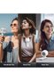 Foldable Handheld Fan, Portable Rechargeable 5000mAh Mini Turbo Fan with Digital Display, 5 Speeds Small Pocket Fan for Travel, Theme Park, Stadium Essentials, Gifts for Women Men - 8