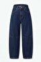 High Waist Loose Fit Jean Pants - 6