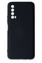 Aconcept P Smart 2021 Case Nano Inside Velvet Silicone (214745) - Navy Blue