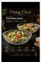 Cips Salad Bowl 2-Pack Glass Thick Product 1900 Cc Volume 21 cm Mouth 7 cm Length Useful Product with Straw Decoration - 2