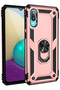 Aconcept Galaxy A02 Case Sofia Ringed Silicone Cover (11514) - Rose