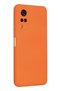 Aconcept Vivo Y53S Case Nano Inside Velvet Silicone (21227) - Orange - 3