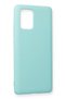 Aconcept Galaxy A91 / S10 Lite Case Nano Inside Velvet Silicone (40920) - Turquoise - 2