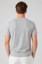 Men Sportswear Fit Short Sleeve Outdoor T-Shirt, Grey - 4