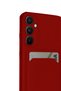 Aconcept Galaxy S24 Fe Case Kelvin Silicone with Business Card Holder (84212) - Red - 3