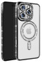 Aconcept iPhone 16 Pro Max Case Joke Simli Magneticsafe Case (85034) - Black