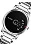 Men's Water Resistant Stainless Steel Analog Watch 1260 - 39 mm - Silver - 7