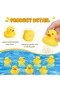 30PCS Duck Toy, Squeaky Swimming Duck, Floating Duck Birthday Gift, Classroom Prize, Car Home De... - 4