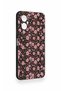 Omix X3 Compatible Mini Pink Flower Patterned Silicone Case - 3