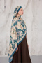 Patterned Bamboo Shawl Tok Duran Women's Shawl Bk50 - 2