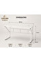 Classic Homes White Gaming Desk 120cm | Home Office Desk | Study Desk | Gaming Workstation - 4