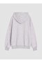 Hooded Medium Thick Girls' Zippered Sweatshirt (W6) - 2
