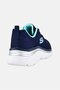 Women Fashion Fit Lace Up Outdoor Shoes, Navy - 4
