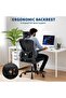 Office Computer Chair with Headrest, Mesh Home Office Chair with Adjustable Back Support & Armrest, High Ergonomic Rolling Work Chair for Study Bedroom,Office Chair, Conference Chair - 5