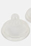 2 Pieces Baby Bottle Thicker Teats, Clear - 3